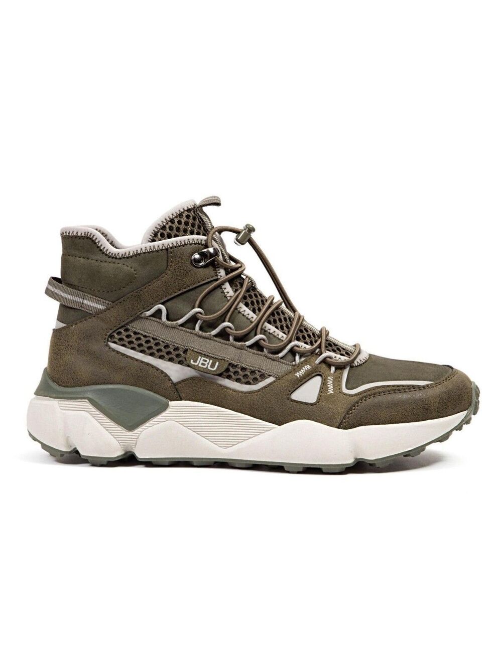 JBU Women's Gripper Water Resistant Boots - Olive/Grey 10M